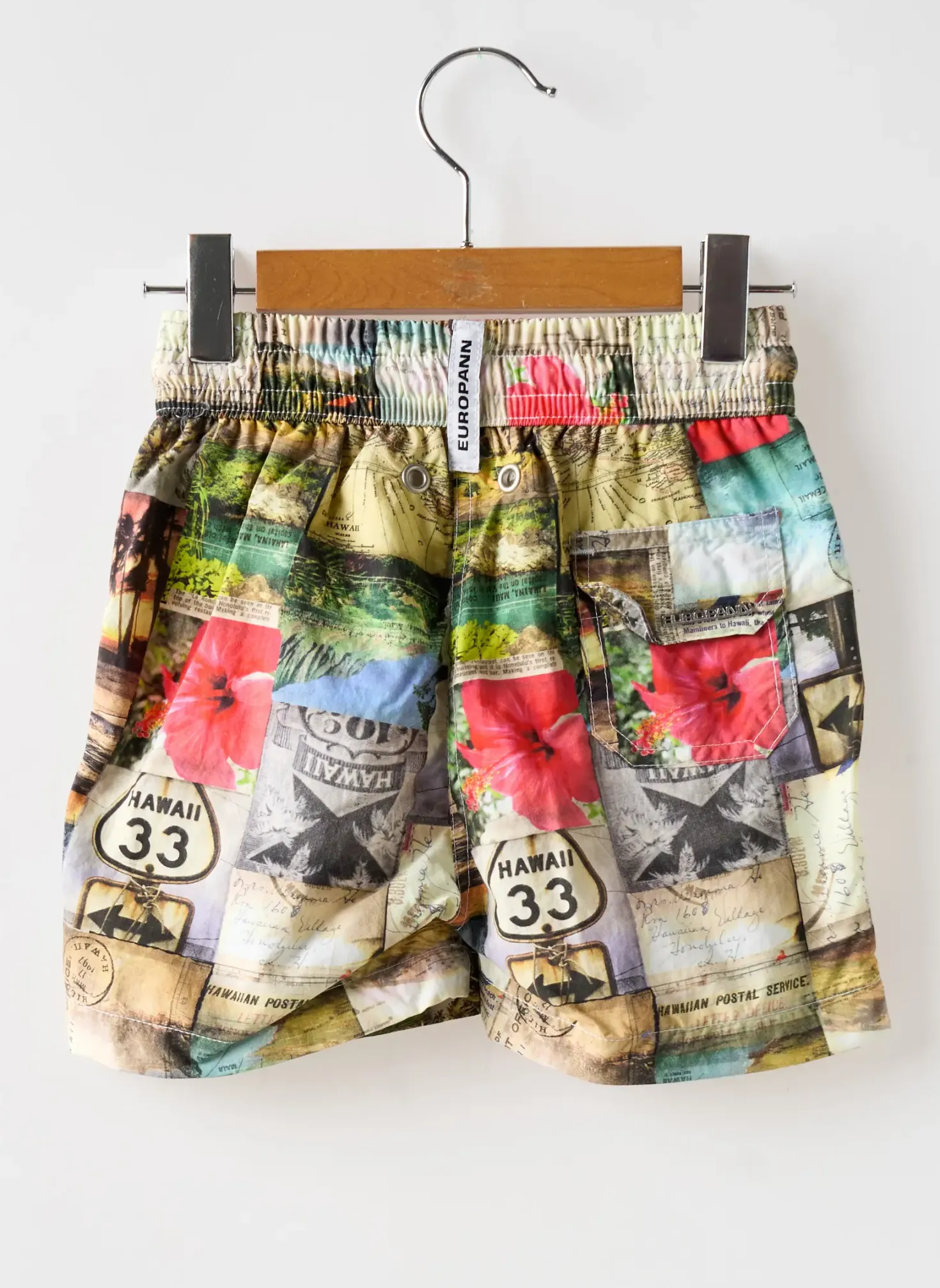 Short De Bain Europann Marron