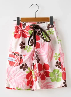 Short De Bain Europann Rouge