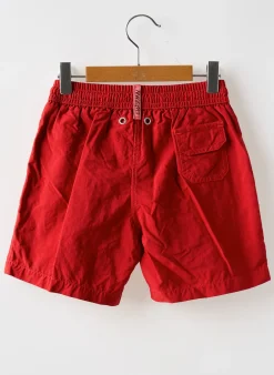 Short De Bain Europann Rouge