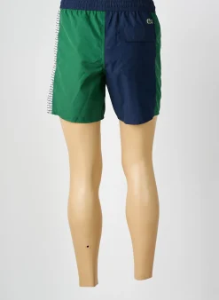 Short De Bain Lacoste Bleu