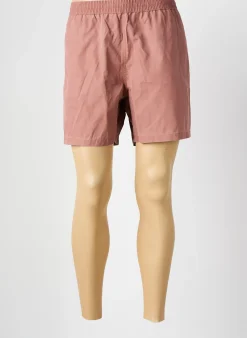 Short De Bain Lacoste Marron