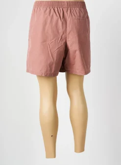 Short De Bain Lacoste Marron