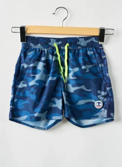 Short De Bain Lagon Bleu Bleu