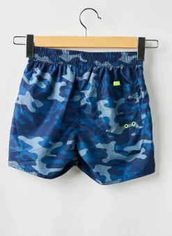 Short De Bain Lagon Bleu Bleu