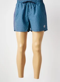 Short De Bain Lagon Bleu Bleu