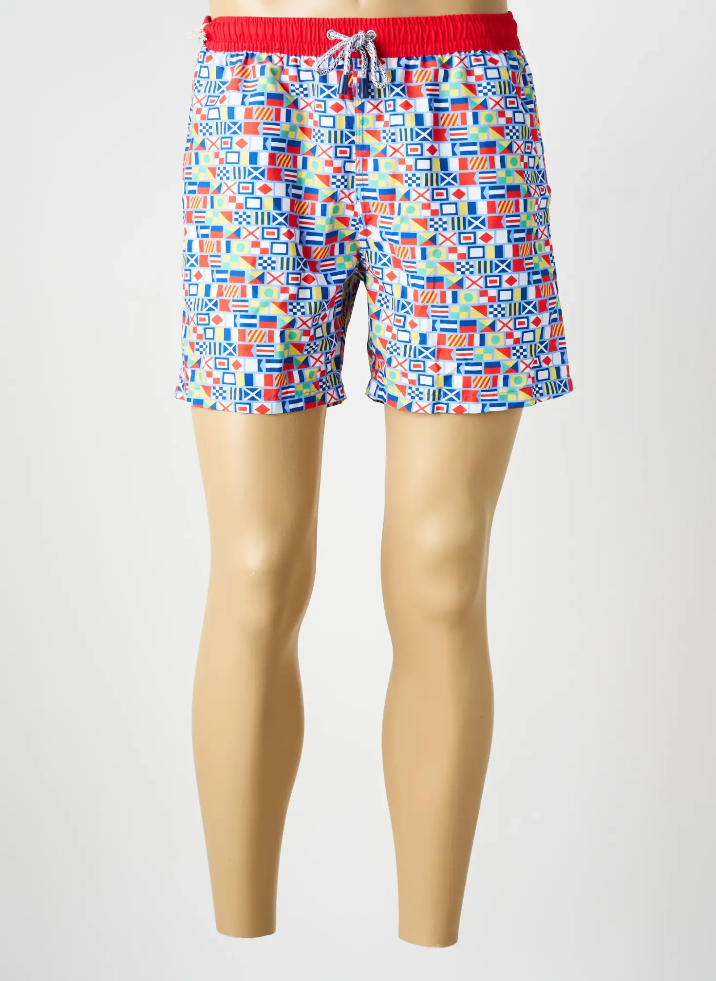 Short De Bain Mc Alson Rouge