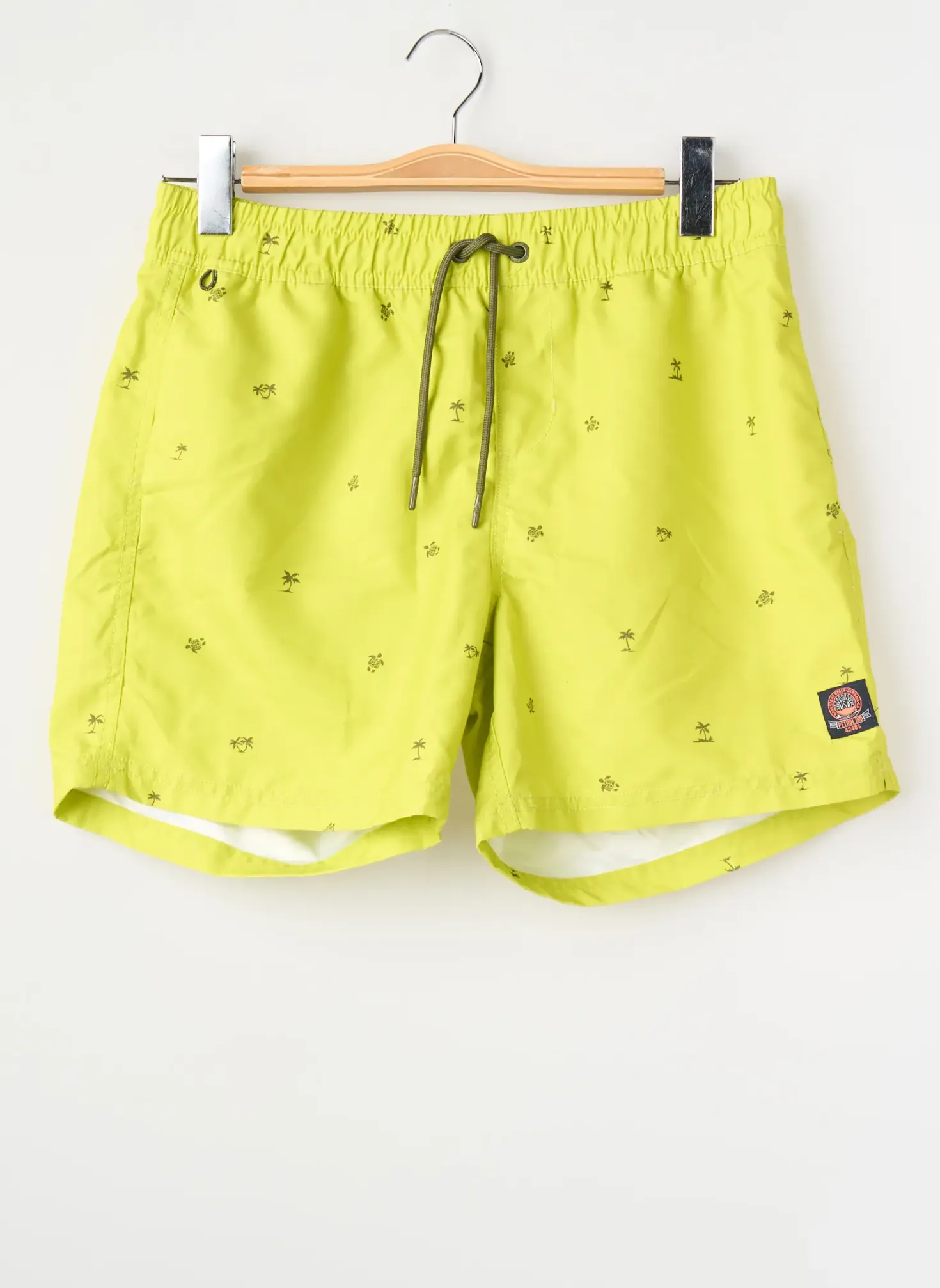 Short De Bain Petrol Industries Vert