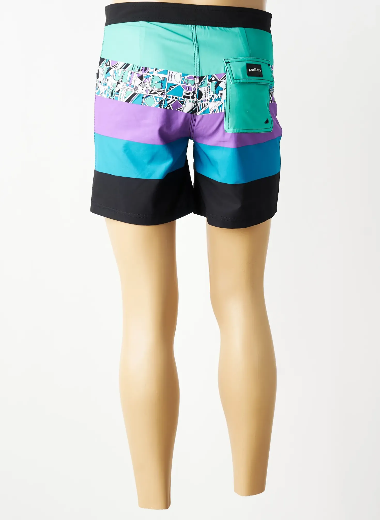 Short De Bain Pull In Violet