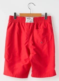 Short De Bain Ralph Lauren Rouge