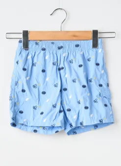 Short De Bain Tartine Et Chocolat Bleu