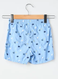 Short De Bain Tartine Et Chocolat Bleu