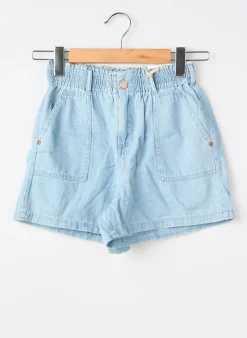 Short Garcia Bleu Taille Élastique