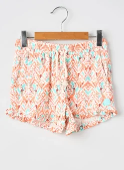 Short Garcia Orange Taille Élastique
