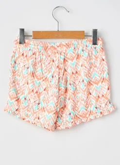 Short Garcia Orange Taille Élastique