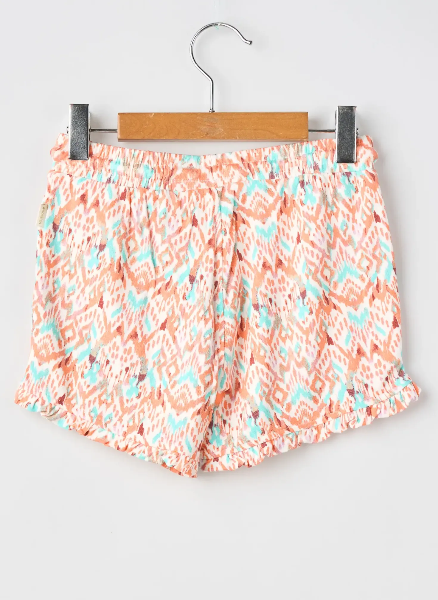 Short Garcia Orange Taille Élastique