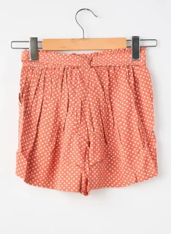 Short Garcia Orange Taille Élastique