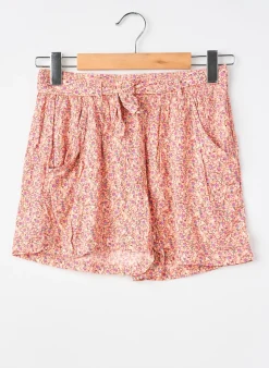 Short Garcia Rose Taille Élastique
