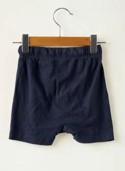 Short H&m Bleu Taille Élastique