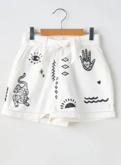 Short Ikks Blanc Taille Élastique