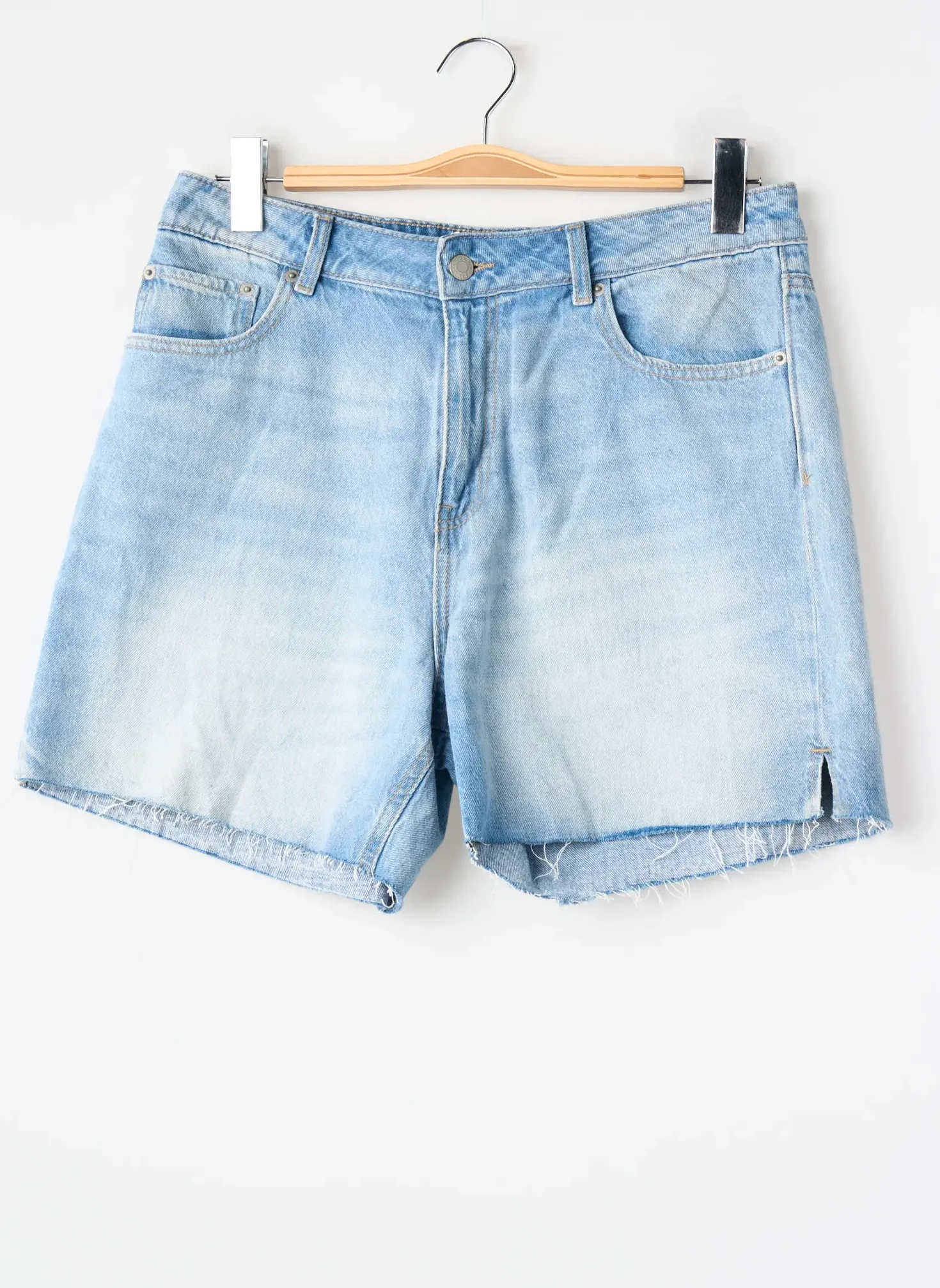 Short Jjxx Bleu Taille Haute