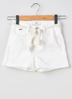 Short Le Temps Des Cerises Blanc