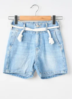 Short Le Temps Des Cerises Bleu