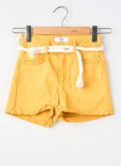 Short Le Temps Des Cerises Jaune