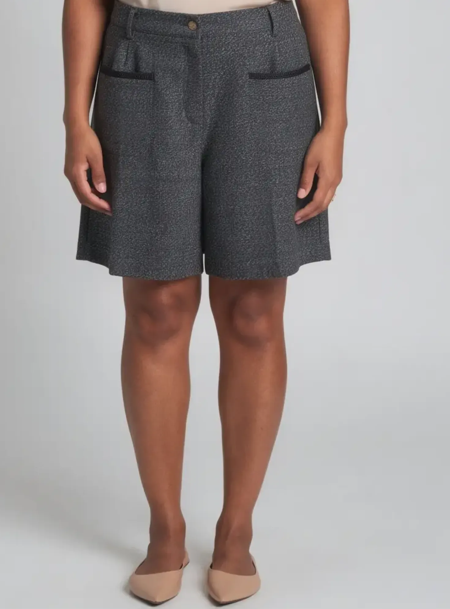 Short Maelle Gris Taille Normale