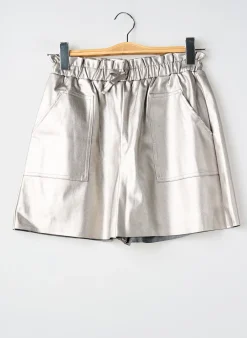 Short Mayoral Argent Taille Élastique