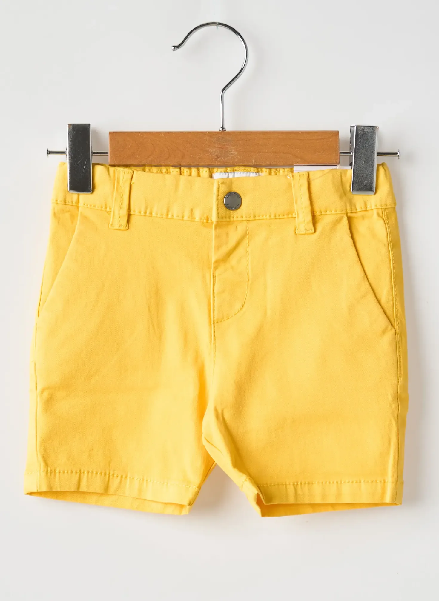 Short Mayoral Jaune Taille Ajustable