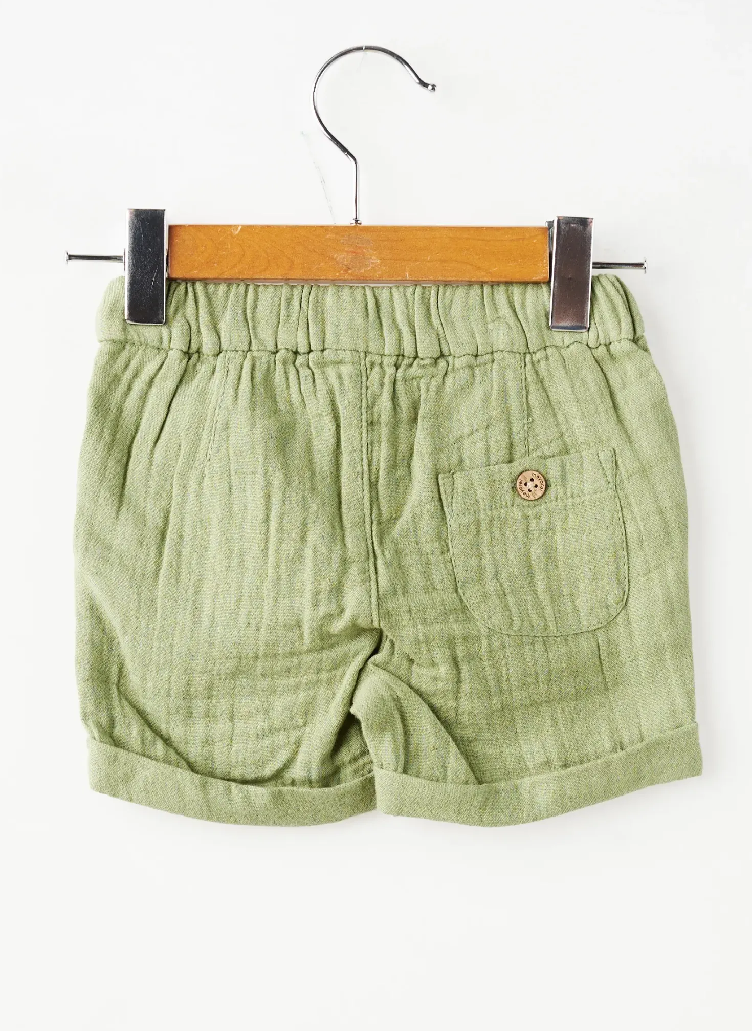 Short Mayoral Vert Taille Élastique