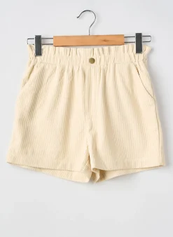Short Molly Bracken Beige Taille Élastique
