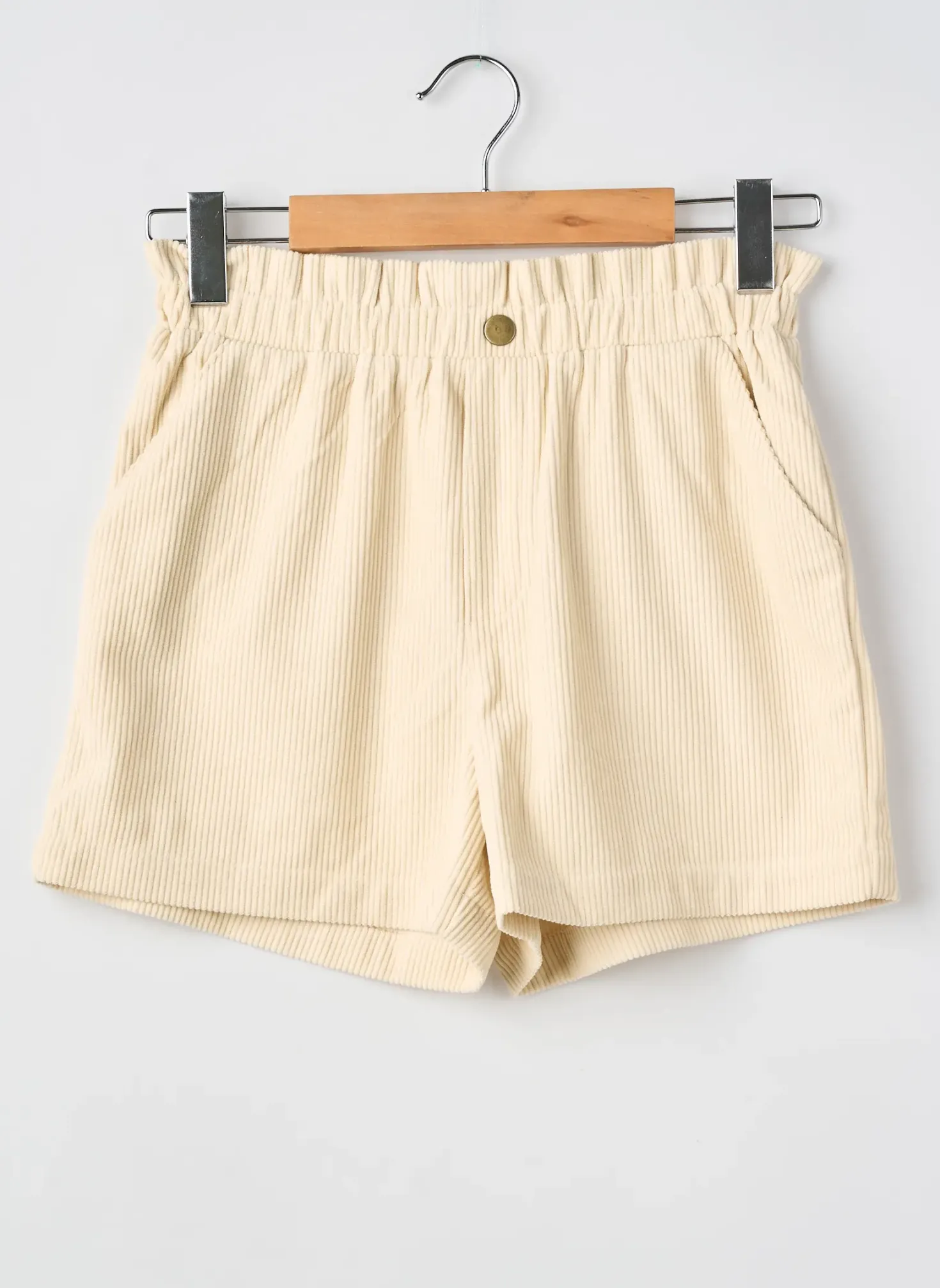 Short Molly Bracken Beige Taille Élastique