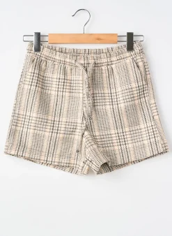 Short Molly Bracken Beige Taille Élastique