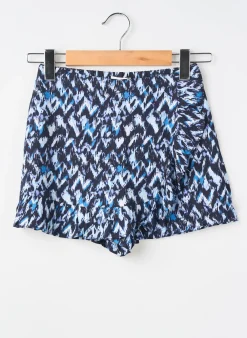 Short Molly Bracken Bleu Taille Élastique