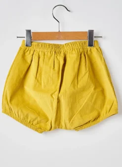 Short Moulin Roty Jaune Taille Élastique
