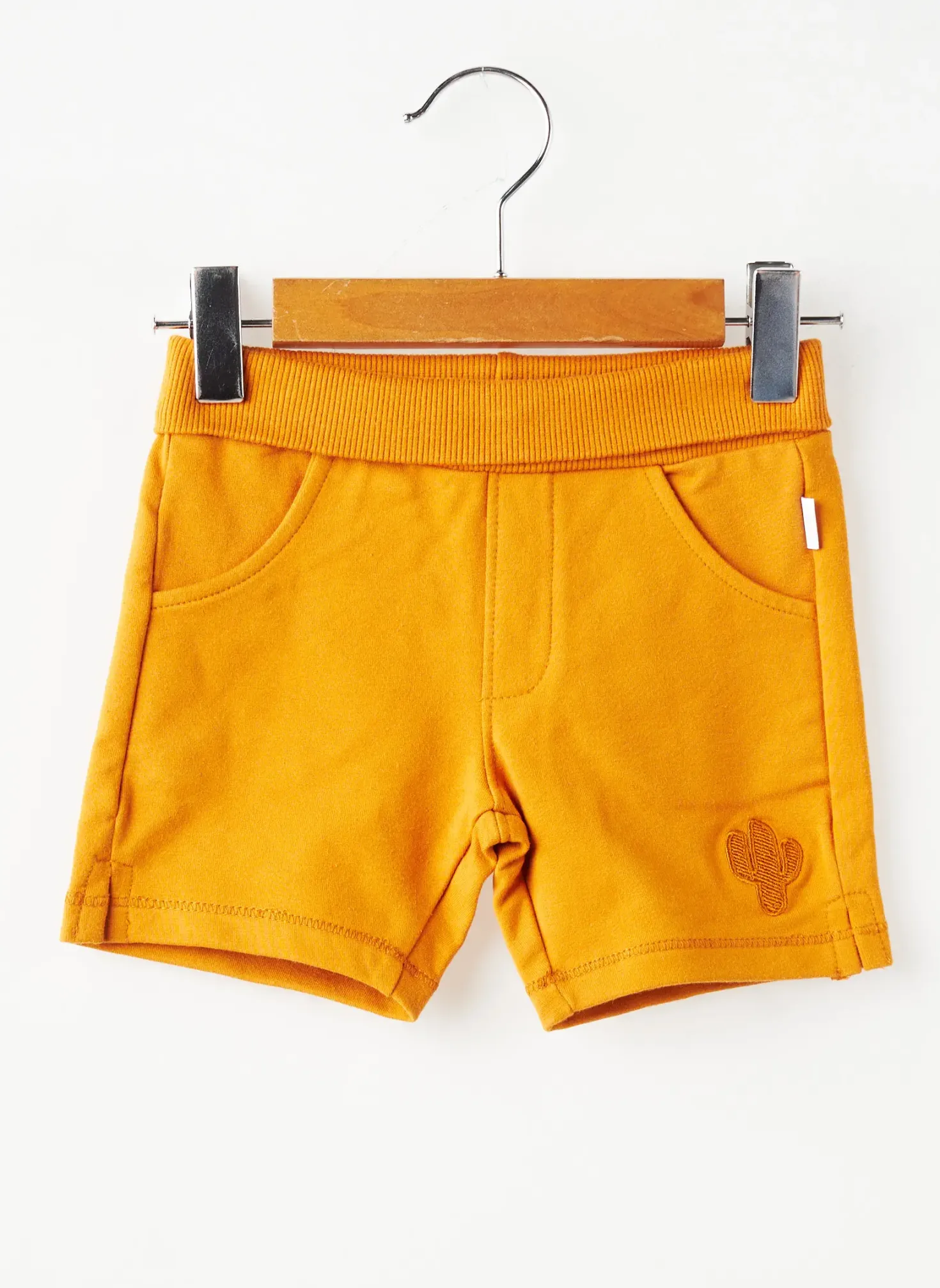 Short Noppies Orange Taille Élastique