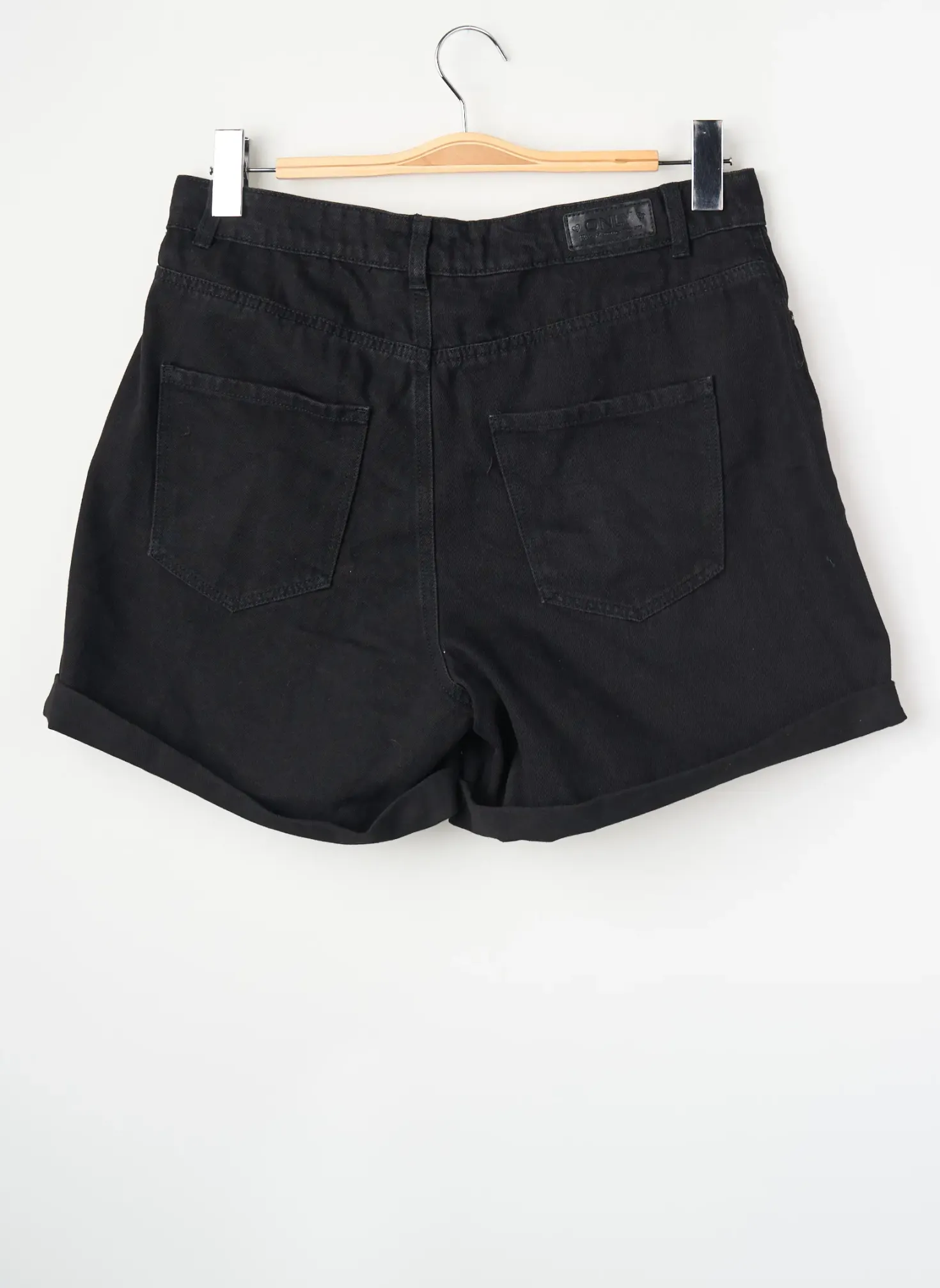 Short Only Noir Taille Haute