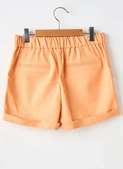 Short Only Orange Taille Élastique