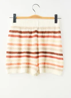 Short Pepe Jeans Beige Taille Élastique