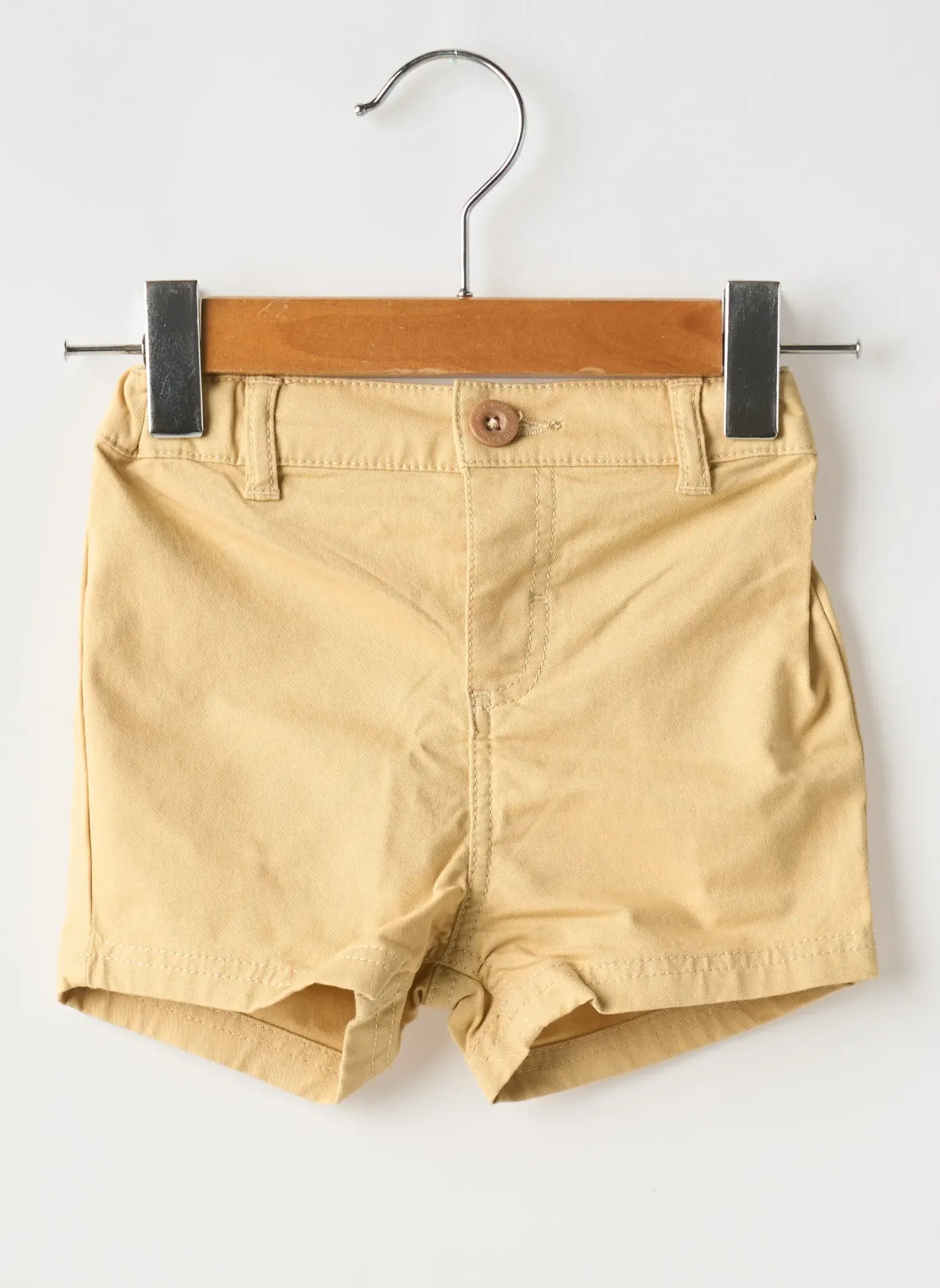 Short Petit Bateau Beige Taille Élastique