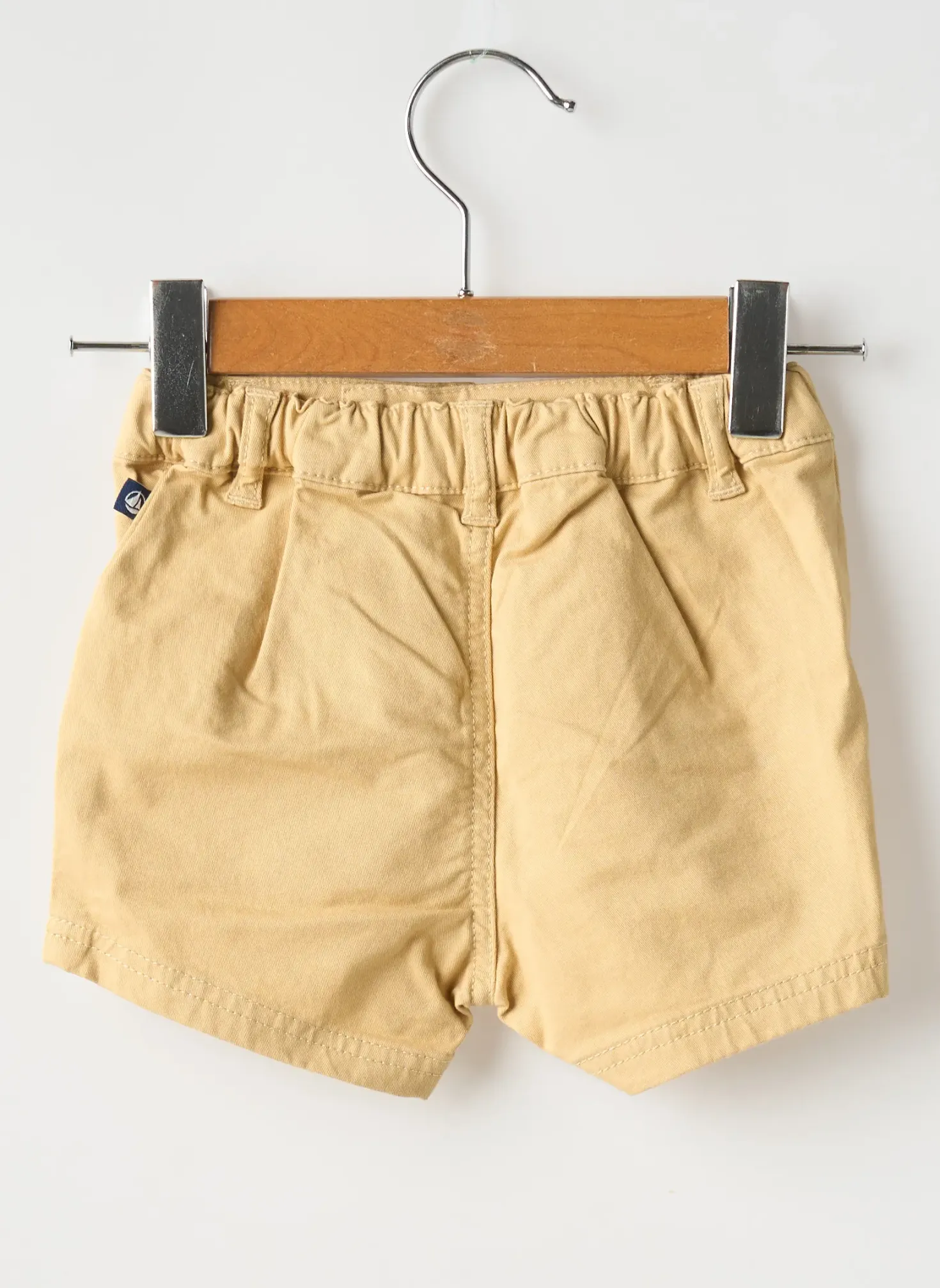Short Petit Bateau Beige Taille Élastique