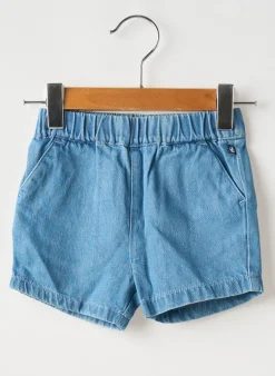 Short Petit Bateau Bleu Taille Élastique