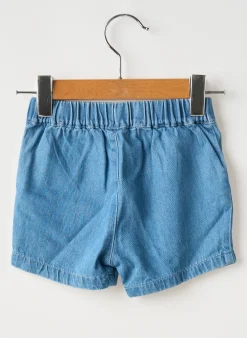 Short Petit Bateau Bleu Taille Élastique