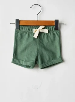 Short Petit Bateau Vert Taille Élastique