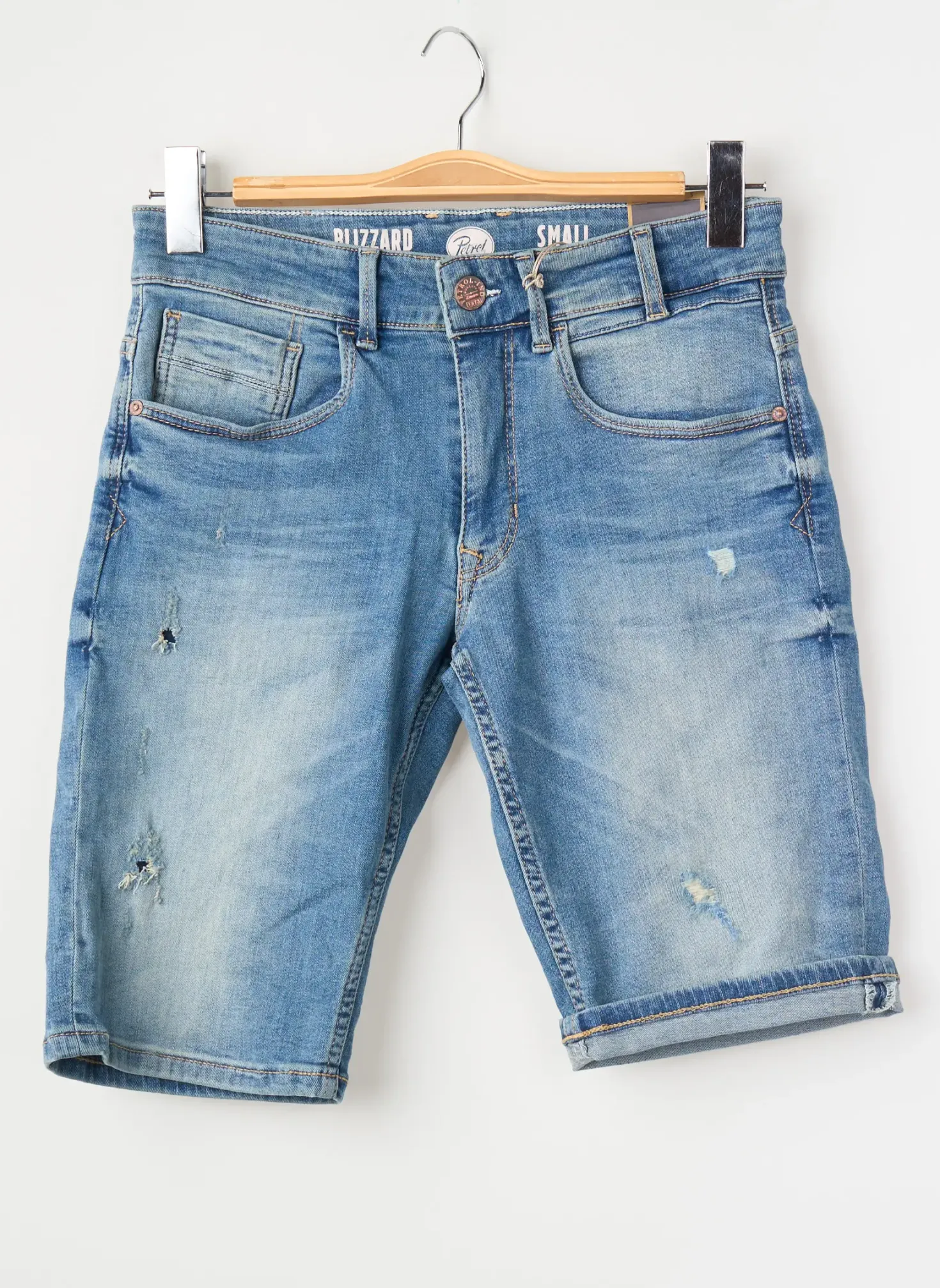 Short Petrol Industries Bleu