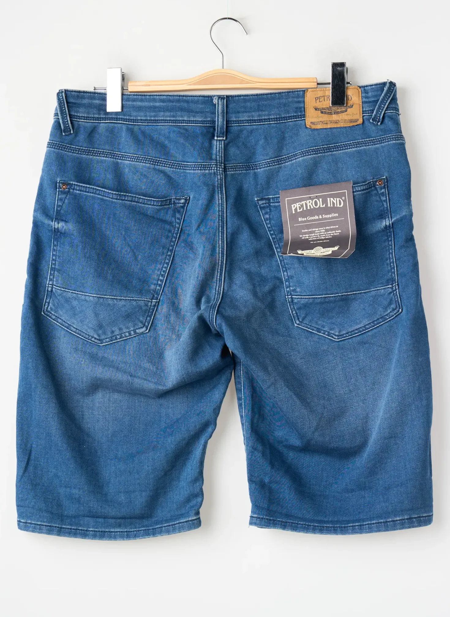 Short Petrol Industries Bleu