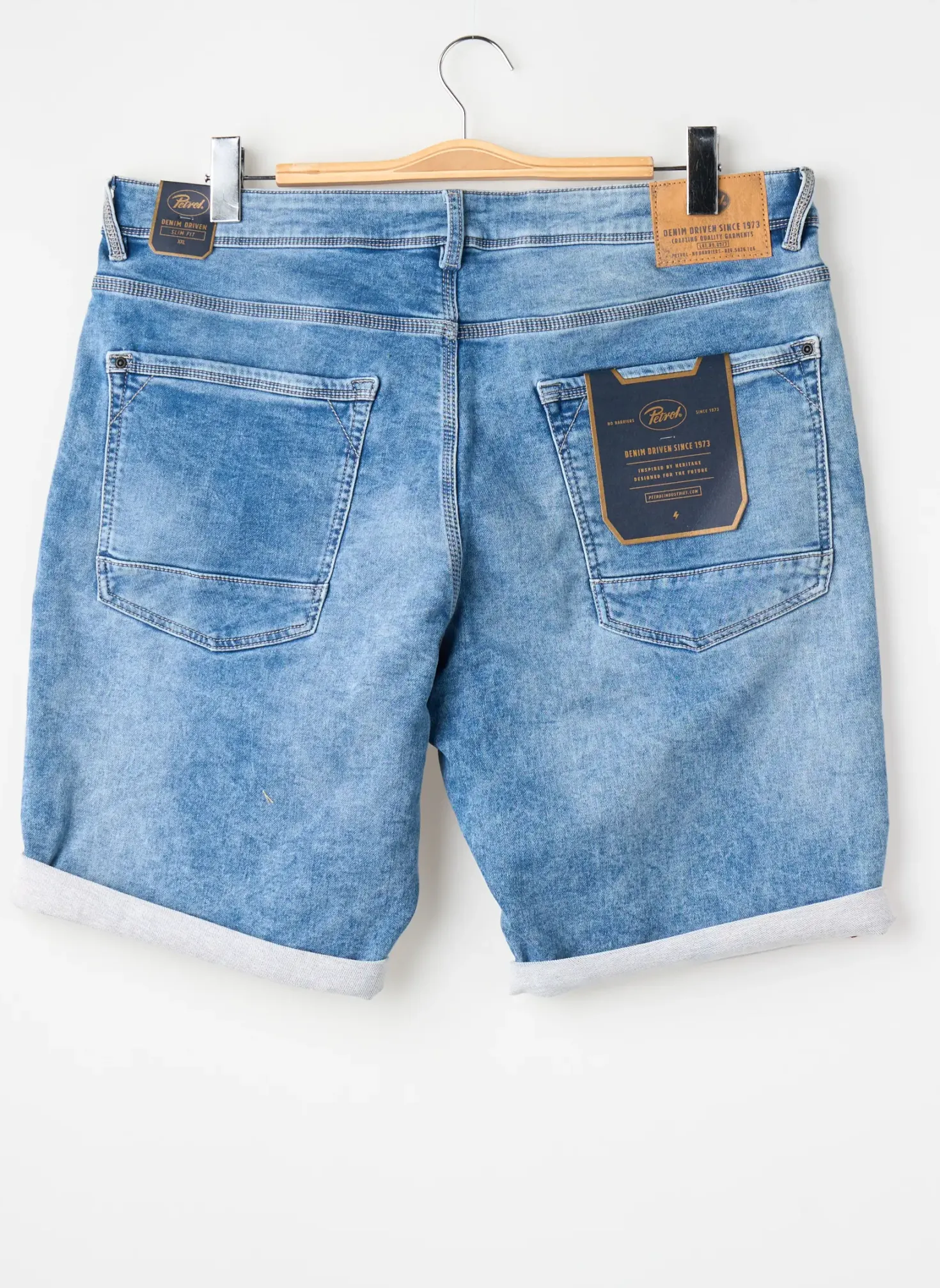 Short Petrol Industries Bleu
