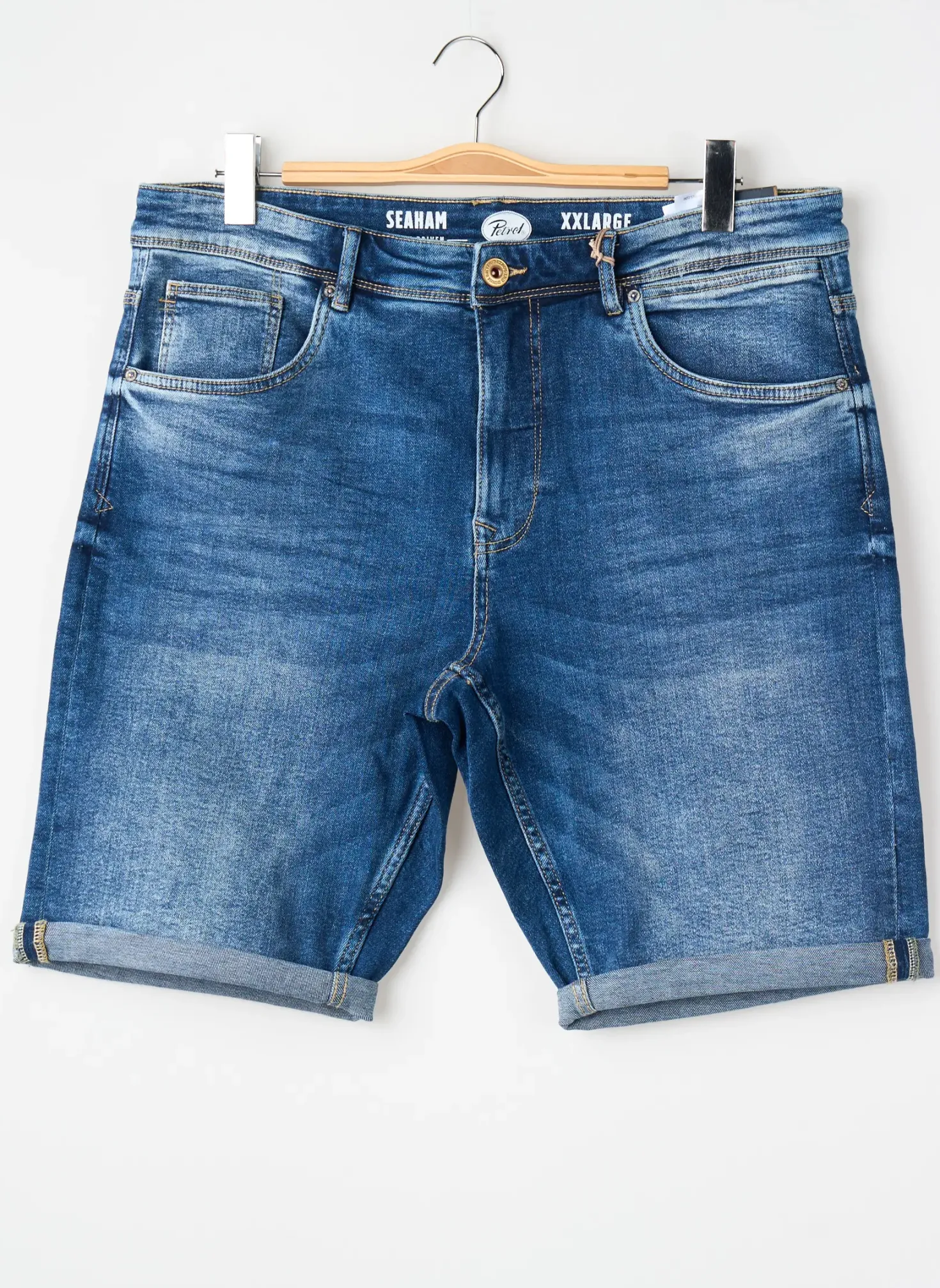 Short Petrol Industries Bleu