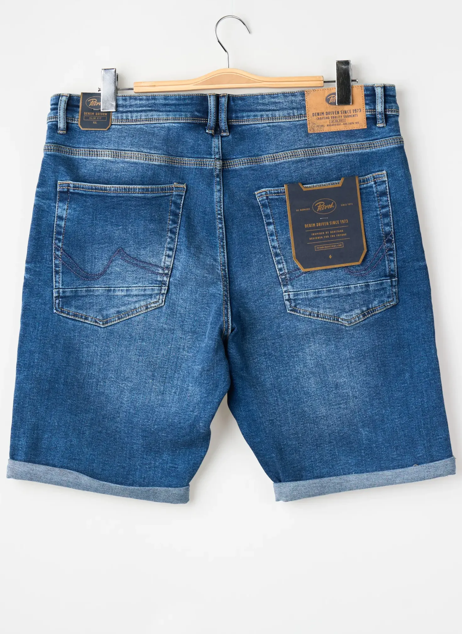 Short Petrol Industries Bleu